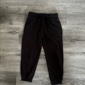 Athletic Works Black 5T Toddler Boys Sweatpants